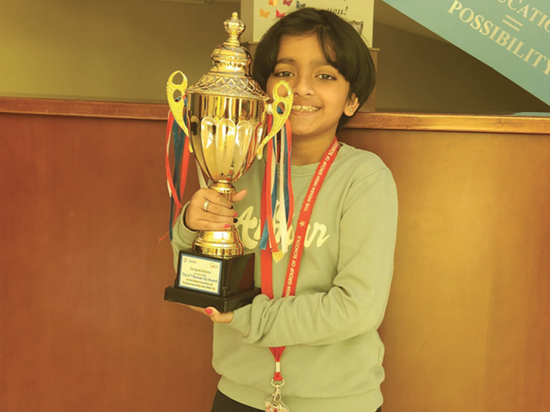 Young Innovator brings laurels to The Indian International School – DSO